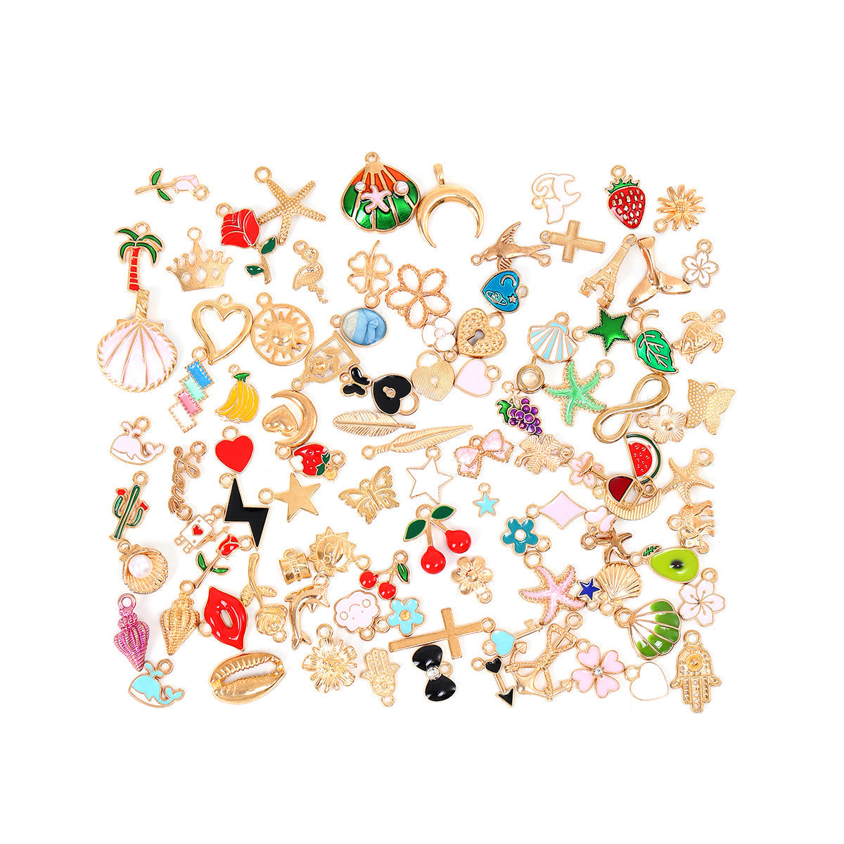 FabuLove DIY Sieraden Set 100+ Bedels – Jouw Stijl, Jouw Creatie
