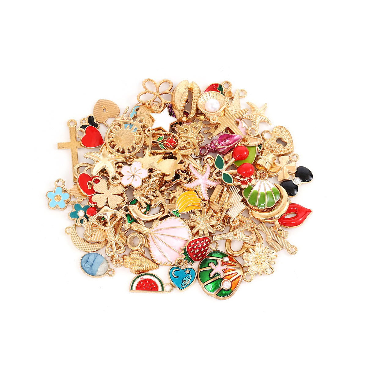 FabuLove DIY Sieraden Set 100+ Bedels – Jouw Stijl, Jouw Creatie