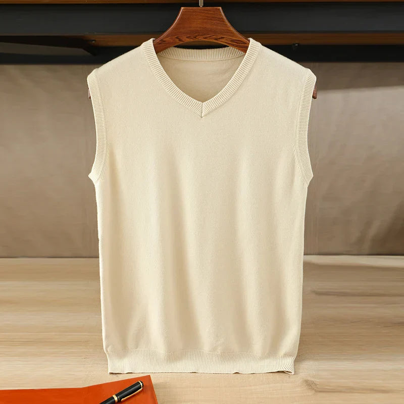 Luxe Knit Vest voor Lagen