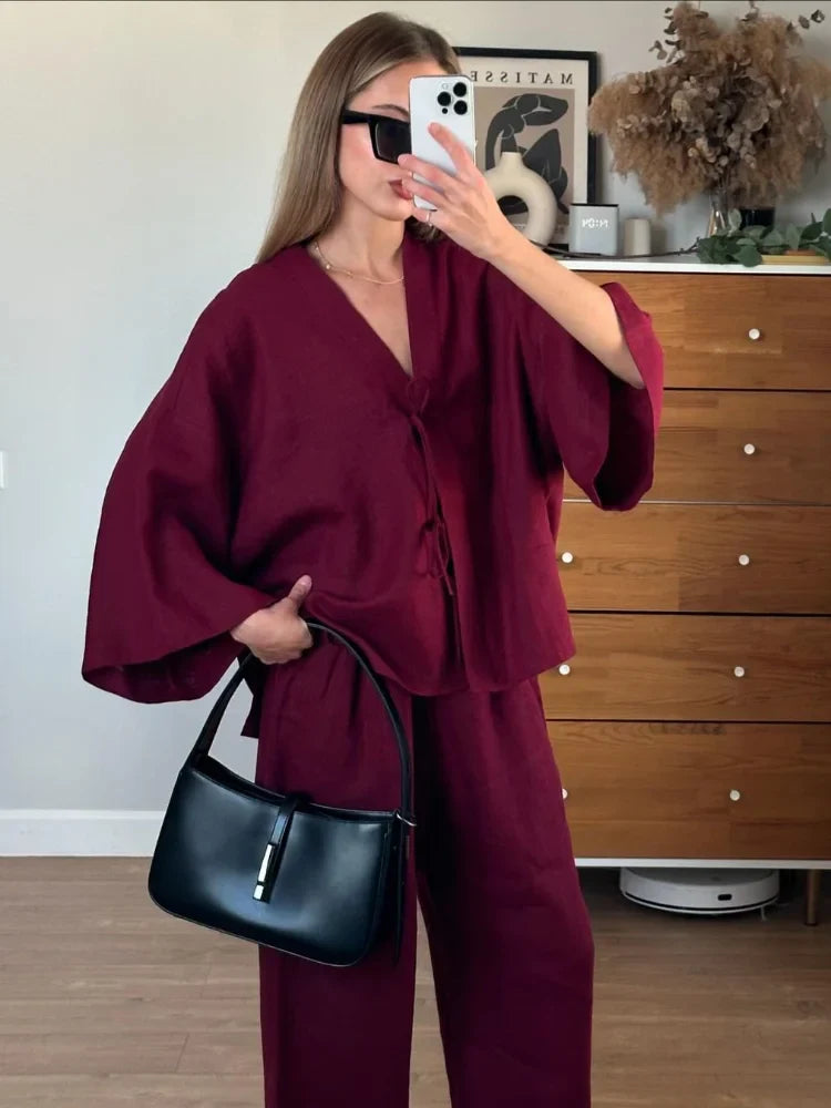 ELISE™ Losvallend Zomerset voor Vrouwen – Tijdloze Elegantie & Vrijheid in Beweging