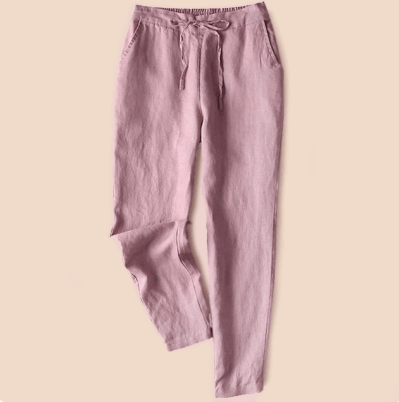 Linnen Damesbroek – Comfortabele Pasvorm & Elegante Look