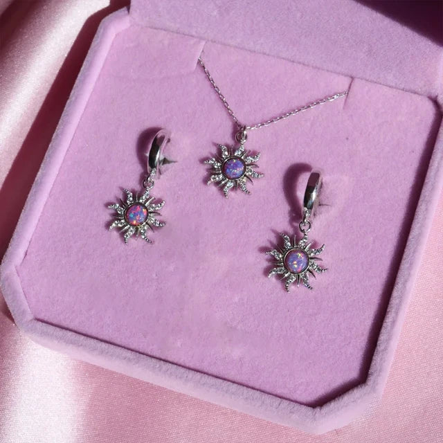 ✨ AuroraLicht – Rapunzel Sieraden (5-delige Set)