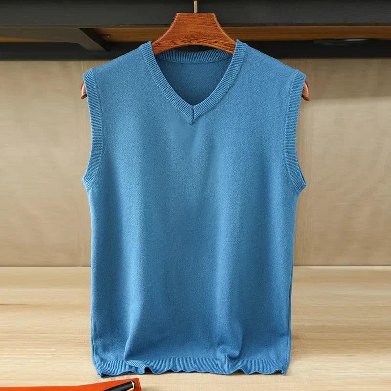 Luxe Knit Vest voor Lagen