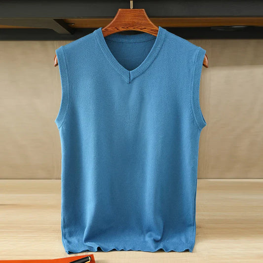 Luxe Knit Vest voor Lagen