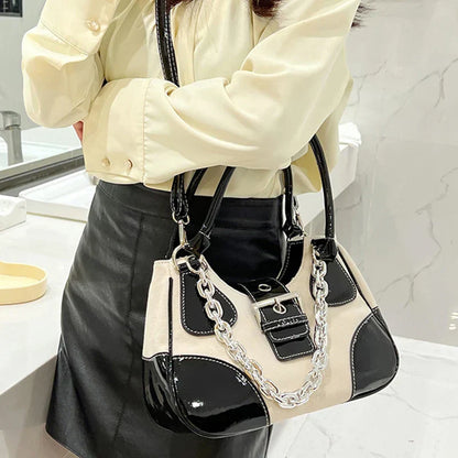 Livia Minimalistische Dameshandtas – Tijdloze Elegantie in een Compact Design