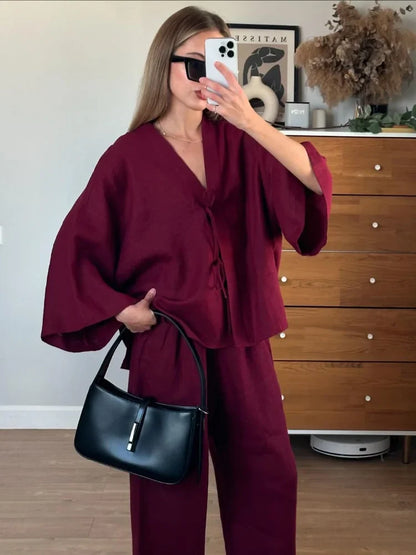 ELISE™ Losvallend Zomerset voor Vrouwen – Tijdloze Elegantie & Vrijheid in Beweging