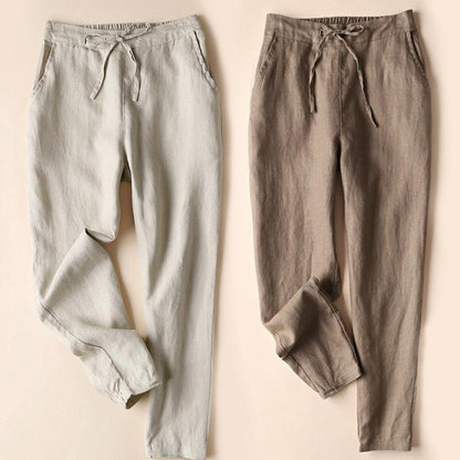 Linnen Damesbroek – Comfortabele Pasvorm & Elegante Look