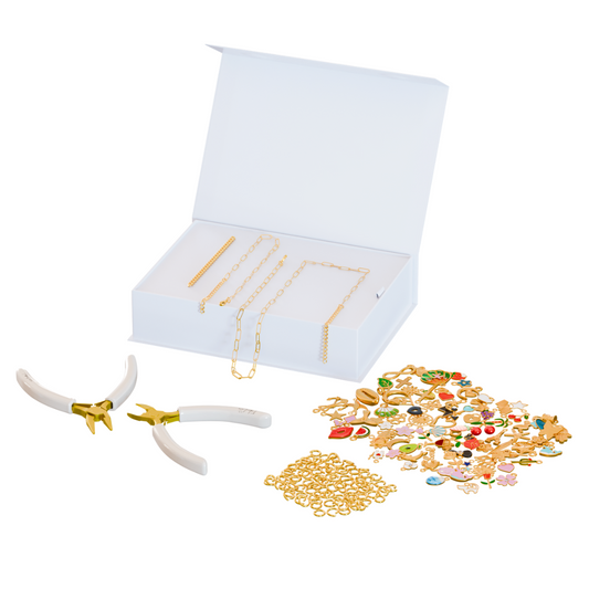 FabuLove DIY Sieraden Set 100+ Bedels – Jouw Stijl, Jouw Creatie